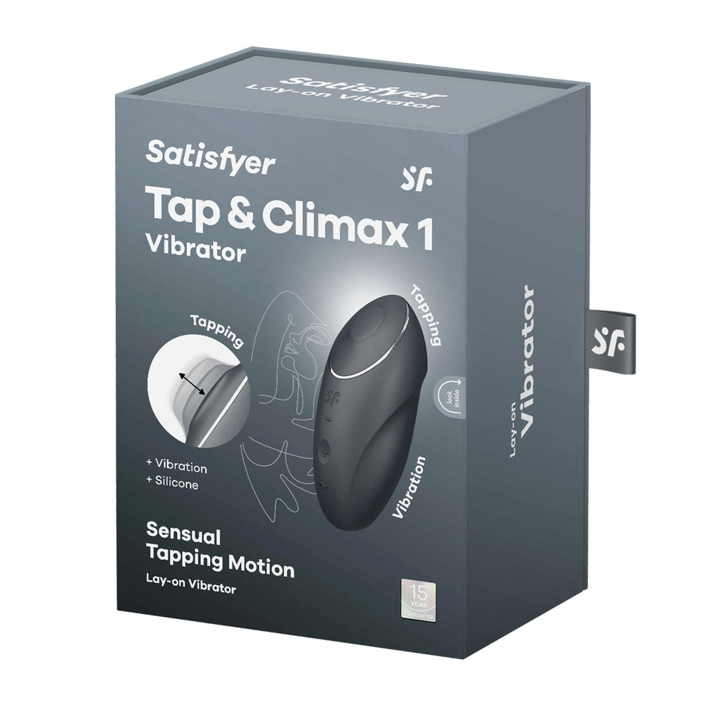 Satisfyer Tap & Climax 1 - Grey