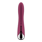 Satisfyer Spinning Vibe 1 Red G-Spot Vibrator 8.6 Inches > Sex Toys For Ladies > G-Spot Vibrators