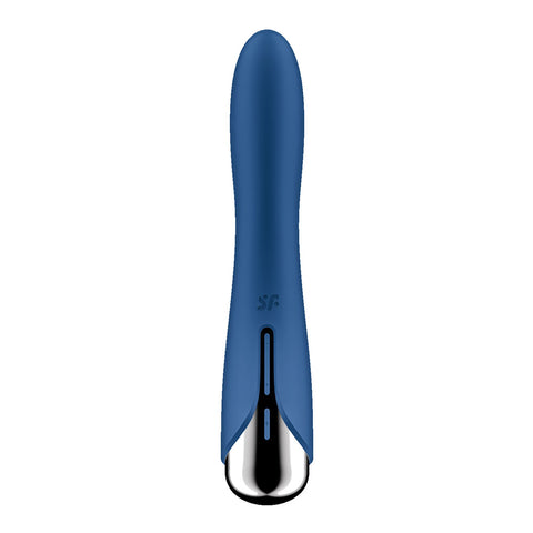 Satisfyer Spinning Vibe 1 Blue 17.8 cm USB Rotating Vibrator Vibrators
