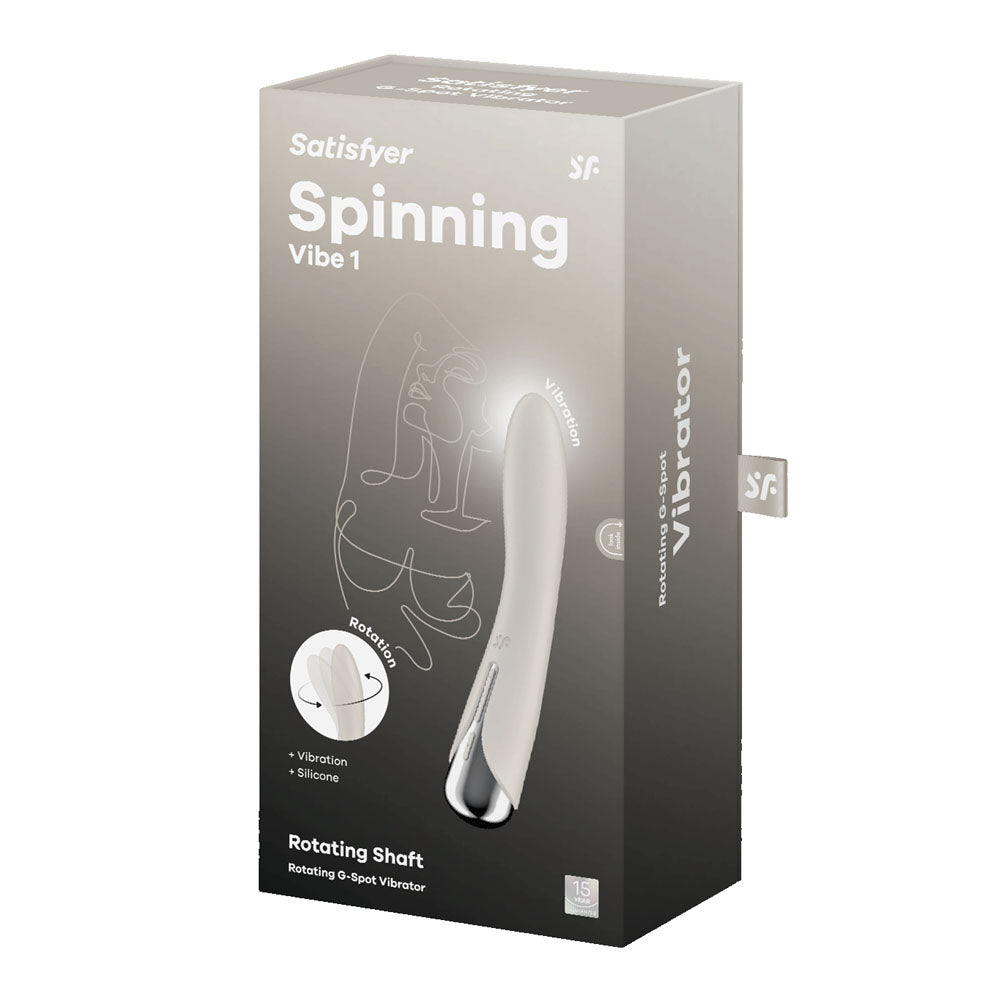 Satisfyer Spinning Vibe 1 Beige STIMULATORS