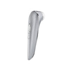 Satisfyer High Fashion Grey Luxury Air Pulse Stimulator with Vibration in Brushed Aluminium