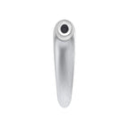 Satisfyer High Fashion Grey Luxury Air Pulse Stimulator with Vibration in Brushed Aluminium