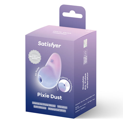 Satisfyer Pixie Dust Violet/Pink Double Air Pulse Vibrator > Sex Toys For Ladies > Air Pulsation