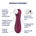 Satisfyer Pro 2 Gen 3 – App-Controlled Rechargeable Clitoral Stimulator > Sex Toys For Ladies > Air Pulsation