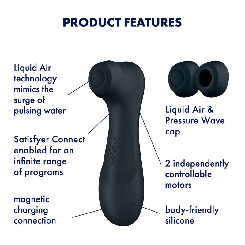 Satisfyer Pro 2 Gen 3 – App-Controlled Rechargeable Clitoral Stimulator > Sex Toys For Ladies > Air Pulsation