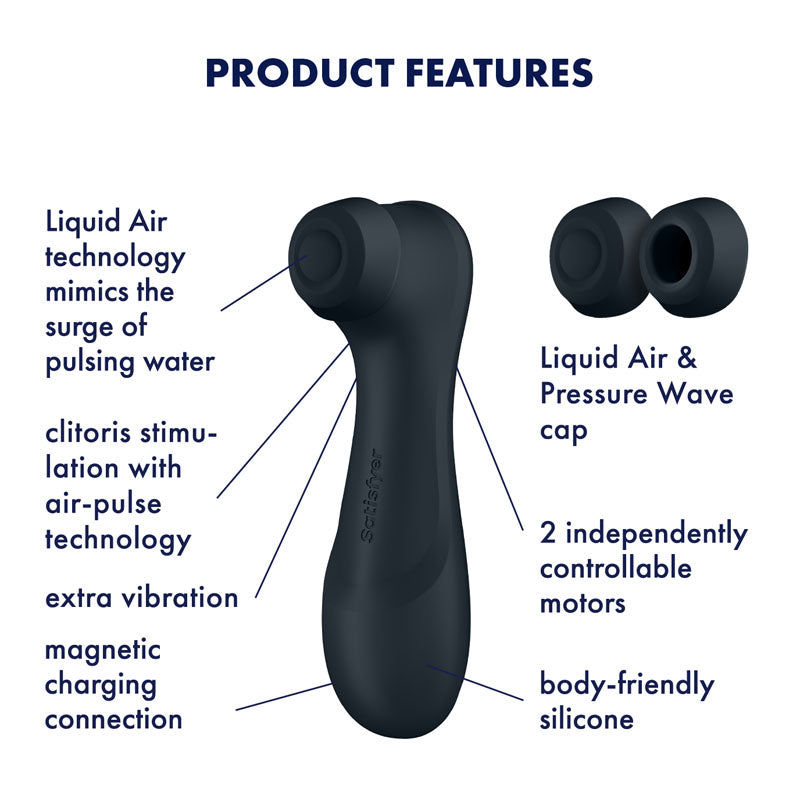 Satisfyer Pro 2 Gen 3 Waterproof Clitoral Stimulator with Air Pulse Technology > Sex Toys For Ladies > Air Pulsation