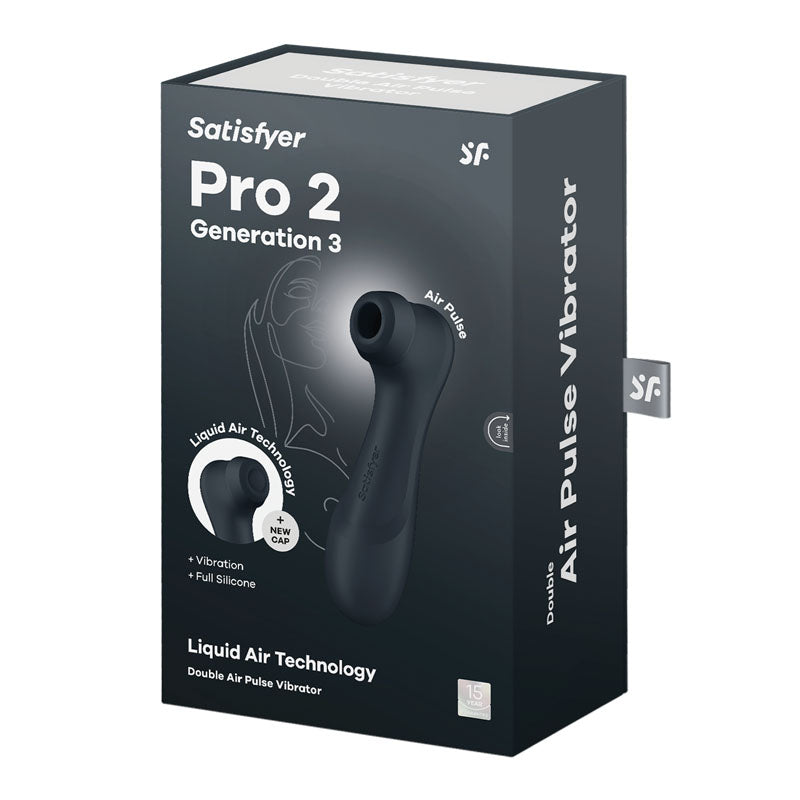 Satisfyer Pro 2 Gen 3 Waterproof Clitoral Stimulator with Air Pulse Technology > Sex Toys For Ladies > Air Pulsation