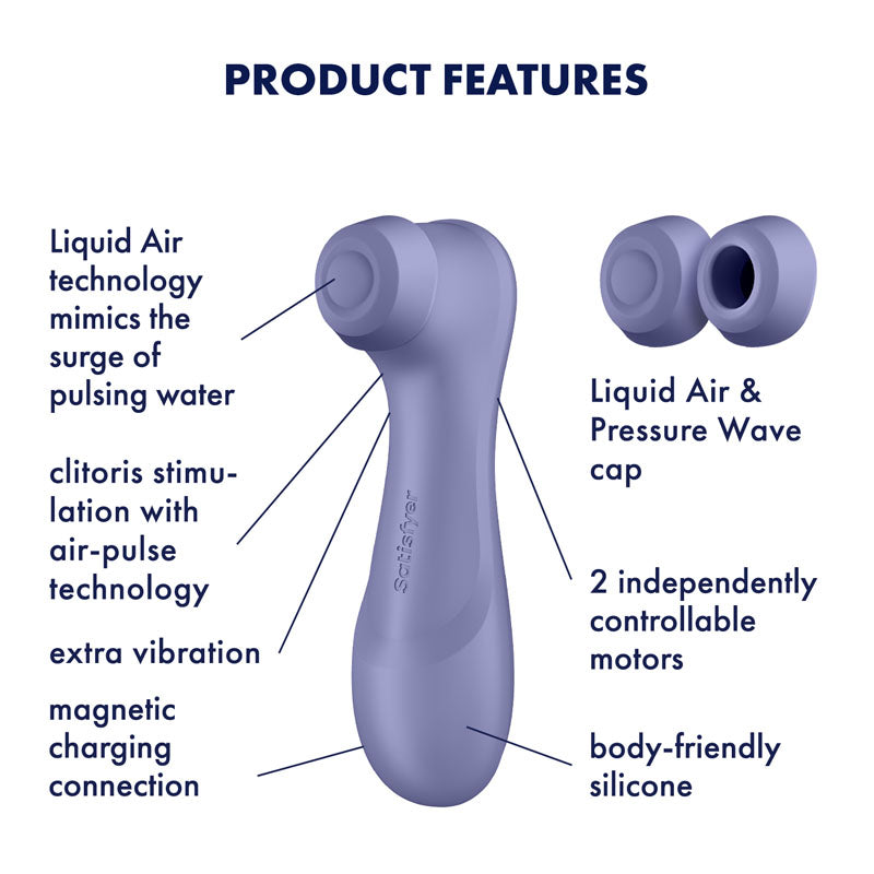 Satisfyer Pro 2 Gen 3 – Silicone Clitoral Stimulator with Air Pulse Technology > Sex Toys For Ladies > Air Pulsation
