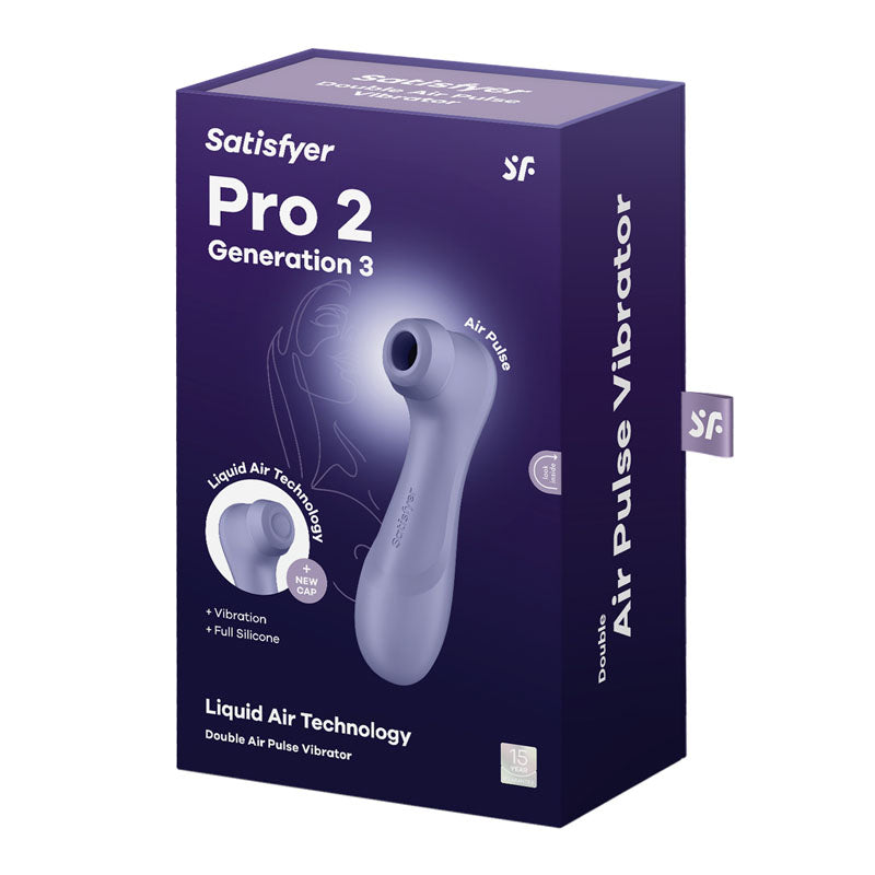 Satisfyer Pro 2 Gen 3 – Silicone Clitoral Stimulator with Air Pulse Technology > Sex Toys For Ladies > Air Pulsation