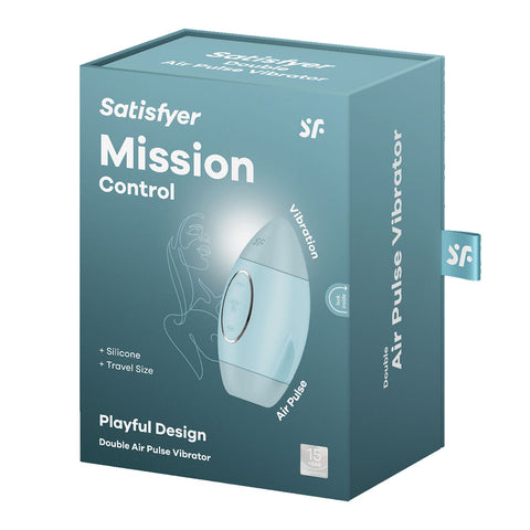 Satisfyer Mission Control - Teal Clitoral Stimulator STIMULATORS