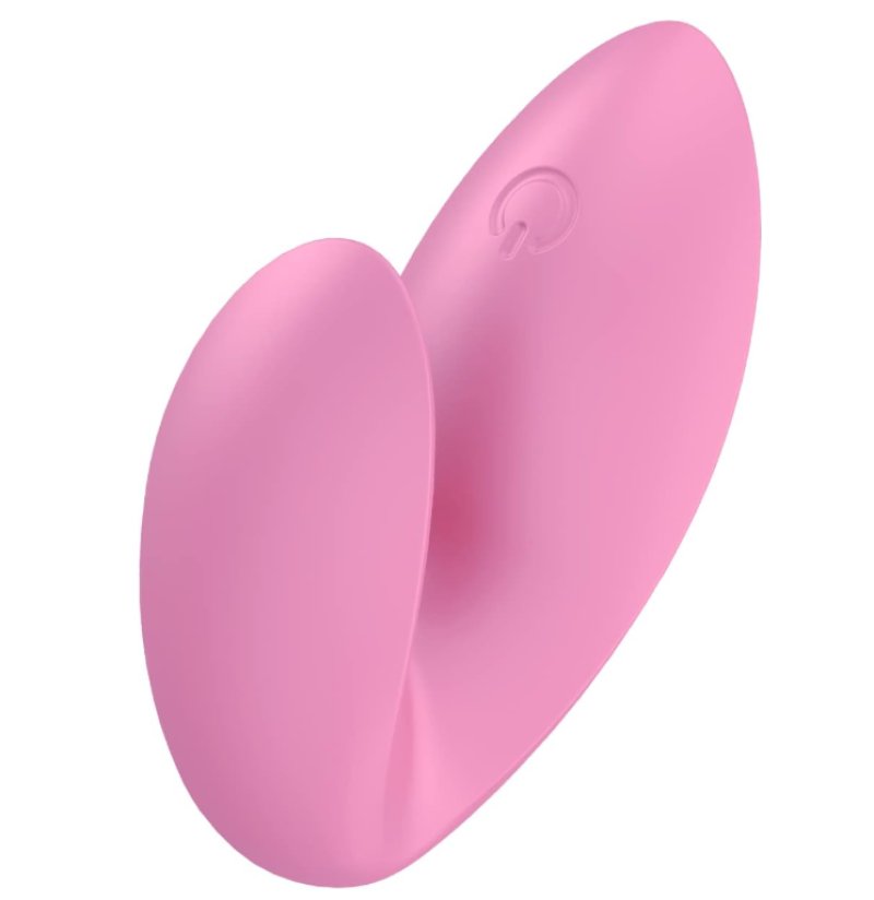 Satisfyer Love Riot Pink Waterproof Finger Vibrator with 12 Vibration Modes Main image