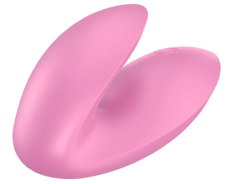 Satisfyer Love Riot Pink Waterproof Finger Vibrator with 12 Vibration Modes