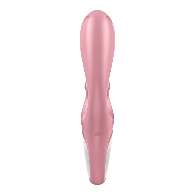 Satisfyer Hug Me Rabbit Vibrator – App Controlled Waterproof G-Spot and Clitoral Stimulator