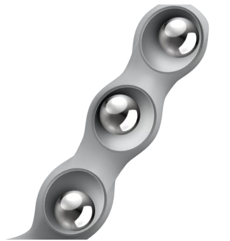 Satisfyer Triple Ball-R Beaded Anal Plug 18cm Weighted Balls Silicone