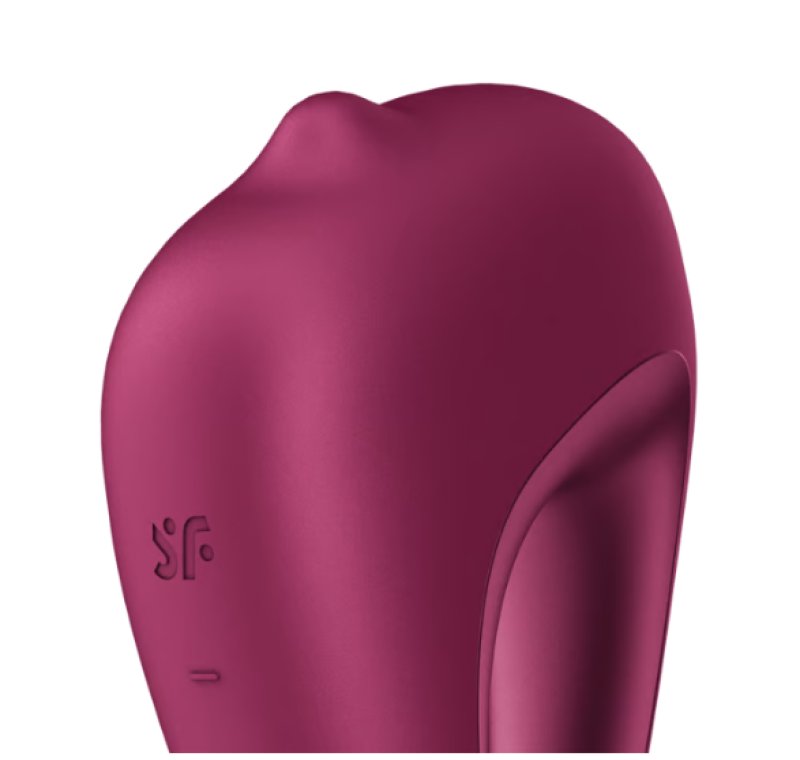 Satisfyer Delighterrr (Berry) – Clitoral Vibrator With Vibration and Rotation Programs