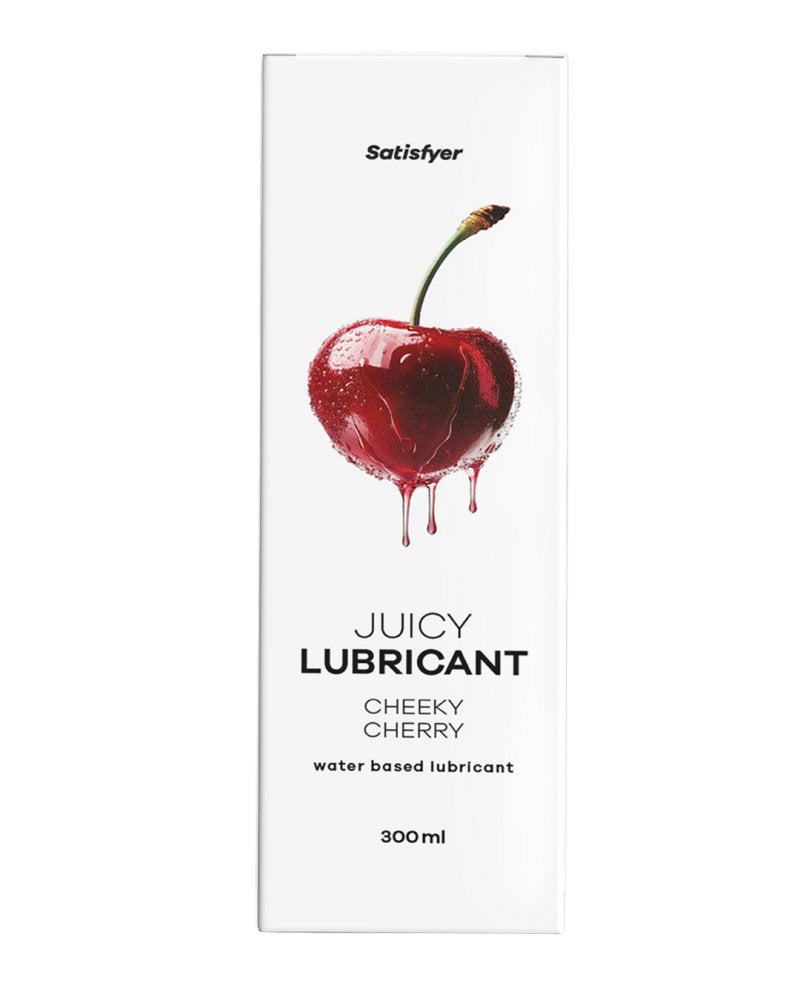 Satisfyer Juicy Lubricant (Cheeky Cherry) – Water-Based Lubricant 300ml