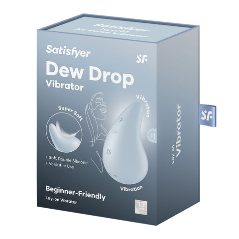 Satisfyer Dew Drop Compact Lay-On Vibrator 4 Inches STIMULATORS