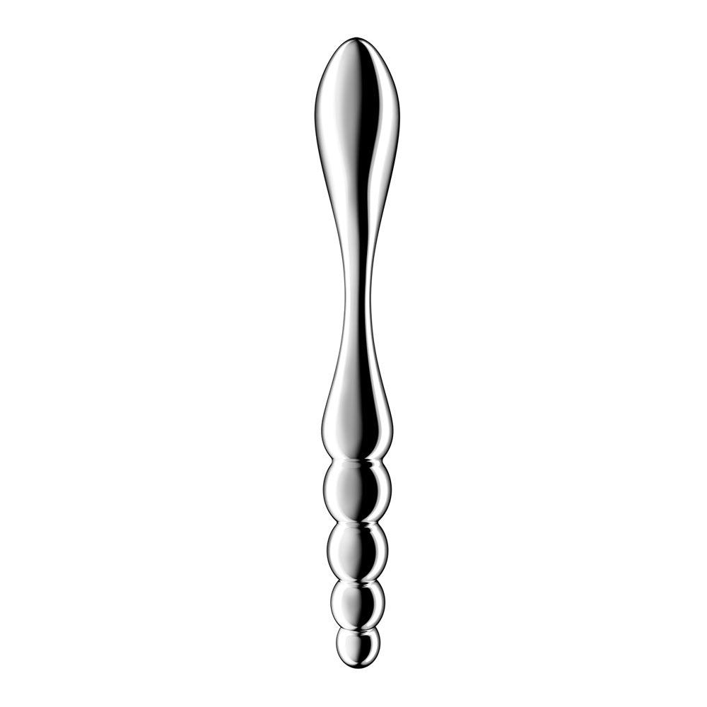 Satisfyer Star Force 1 Steel Double Ended Dildo 21cm > Dildos > Double Dildos