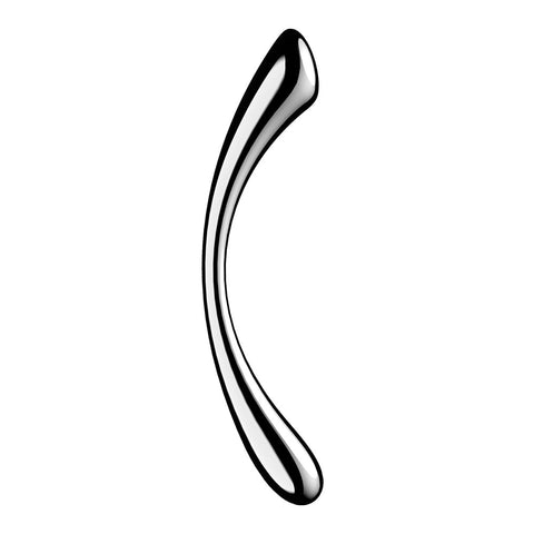 Satisfyer Cosmic Crest Stainless Steel Curved Dildo 24cm DONGS