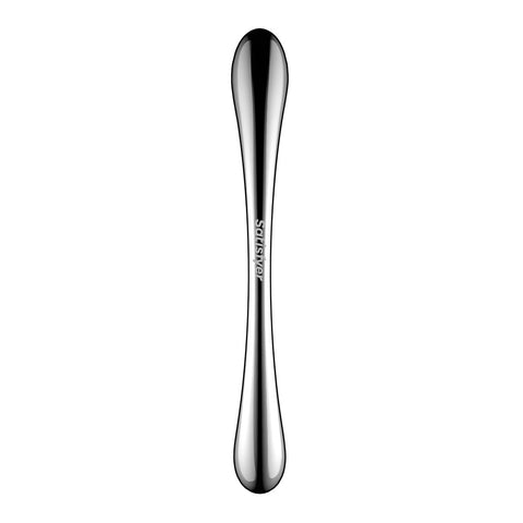 Satisfyer Cosmic Crest Stainless Steel Curved Dildo 24cm DONGS