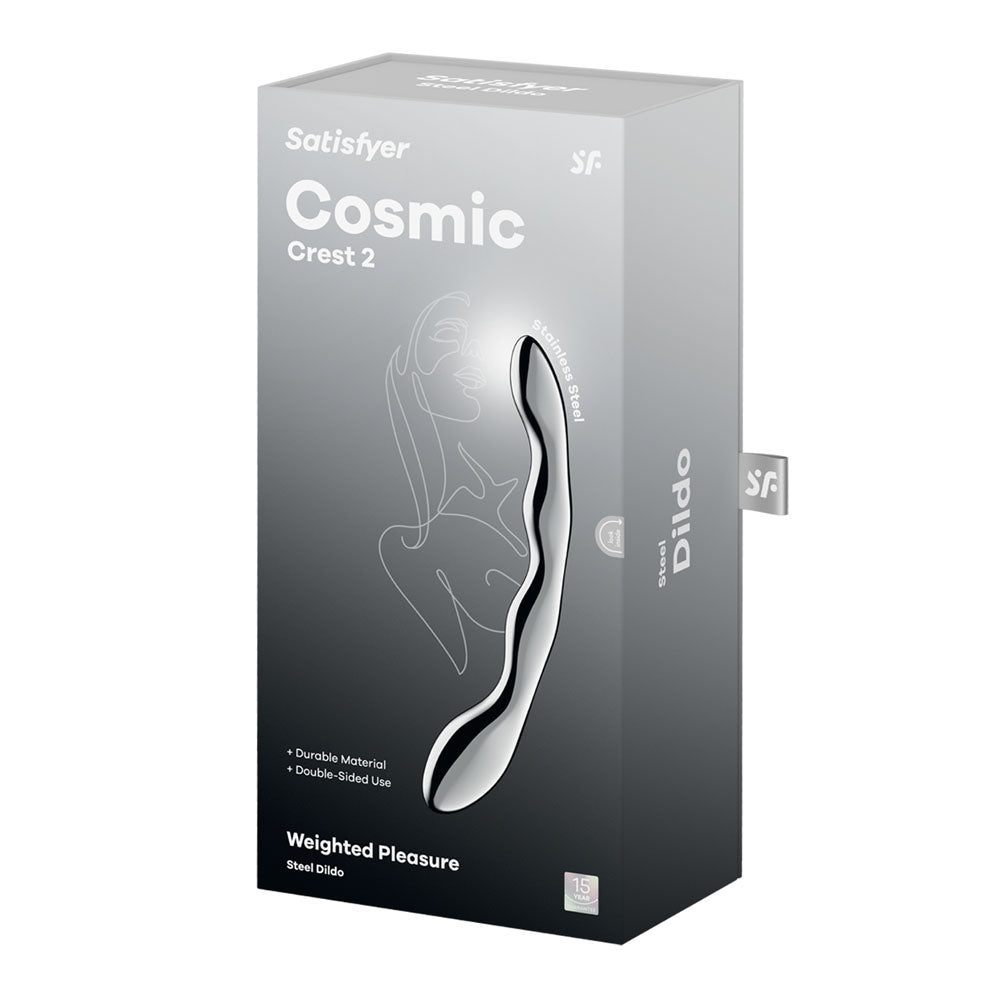 Satisfyer Cosmic Crest 2 Stainless Steel 20.5 Cm Dildo DONGS
