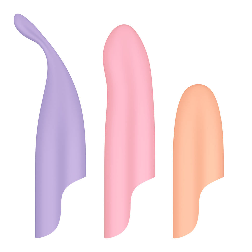 Satisfyer Playful Four 4-in-1 Rechargeable Toy with Interchangeable Sleeves Intimate Stimulator > Sex Toys > Couples Toys