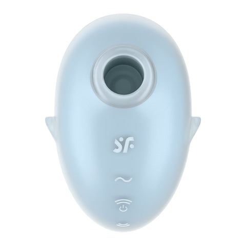 Satisfyer Cutie Ghost - Blue Air Pulse Vibrator STIMULATORS