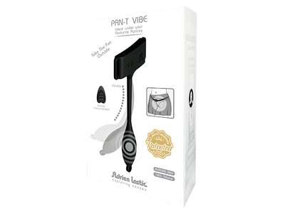Adrien Lastic Pan-T Vibe Wearable Panty Vibrator with Heart-Shaped Remote and 10 Vibration Modes Panty Vibrators