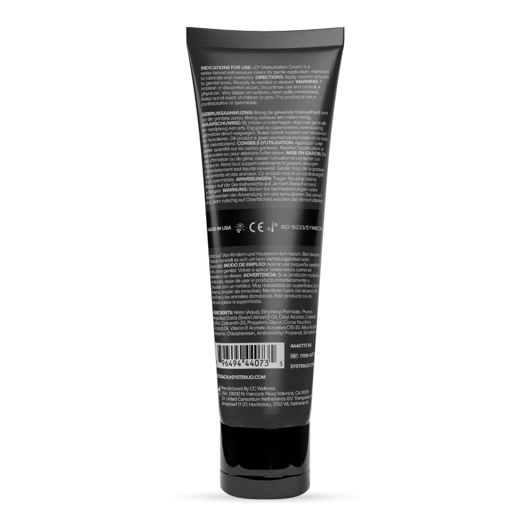 JO Masturbation Cream – Nourishing Lubricant for Men 120 ml Tube > Lube > Masturbation Cream