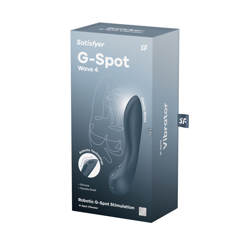 Satisfyer G-Spot Wave 4 Waterproof 8.5 Inch Robotic Technology G-Spot Vibrator > Sex Toys For Ladies > G-Spot Vibrators