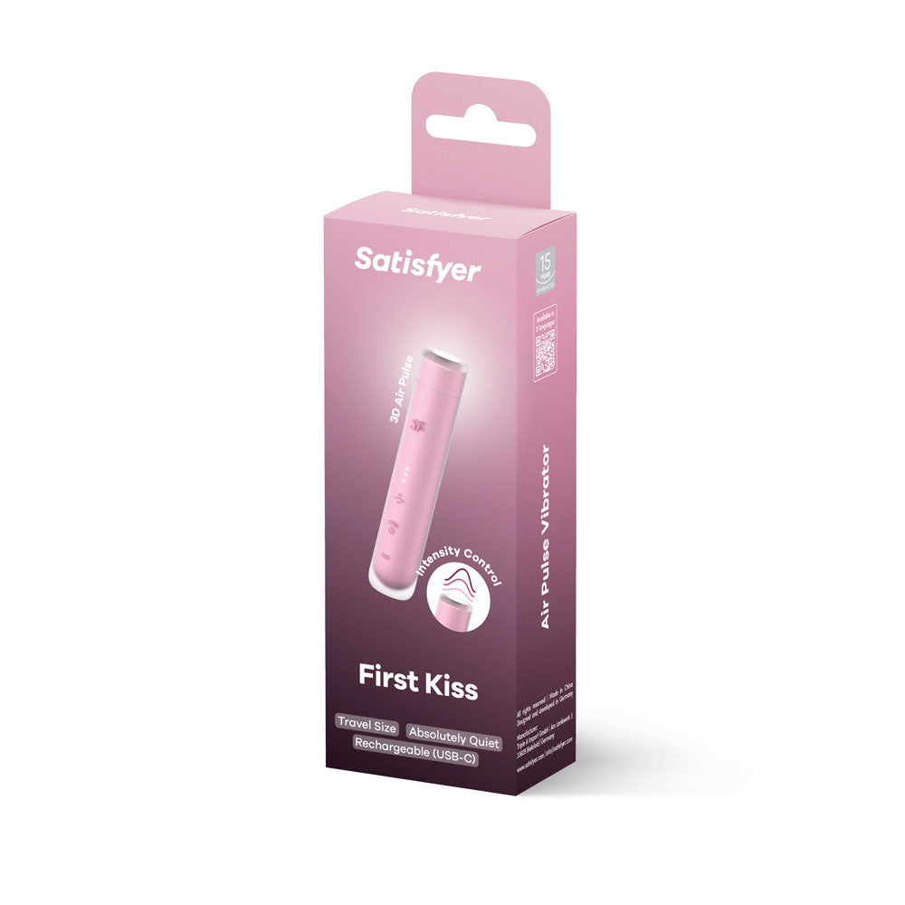 Satisfyer First Kiss Travel Size Clitoral Massager STIMULATORS