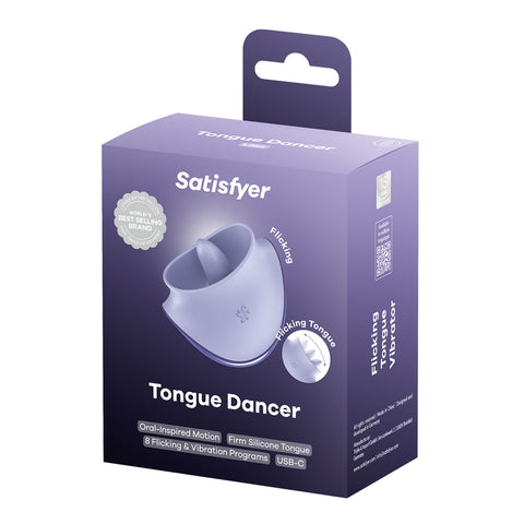 Satisfyer Tongue Dancer – USB Rechargeable Flicking Stimulator STIMULATORS-PREMIUM