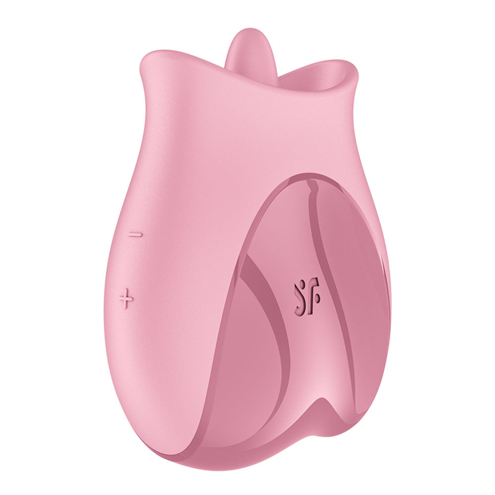 Satisfyer Tongue Lover (Pink) – Silicone Tongue Vibrator > Vibrators > Ladies > Clitoral Vibrators and Stimulators