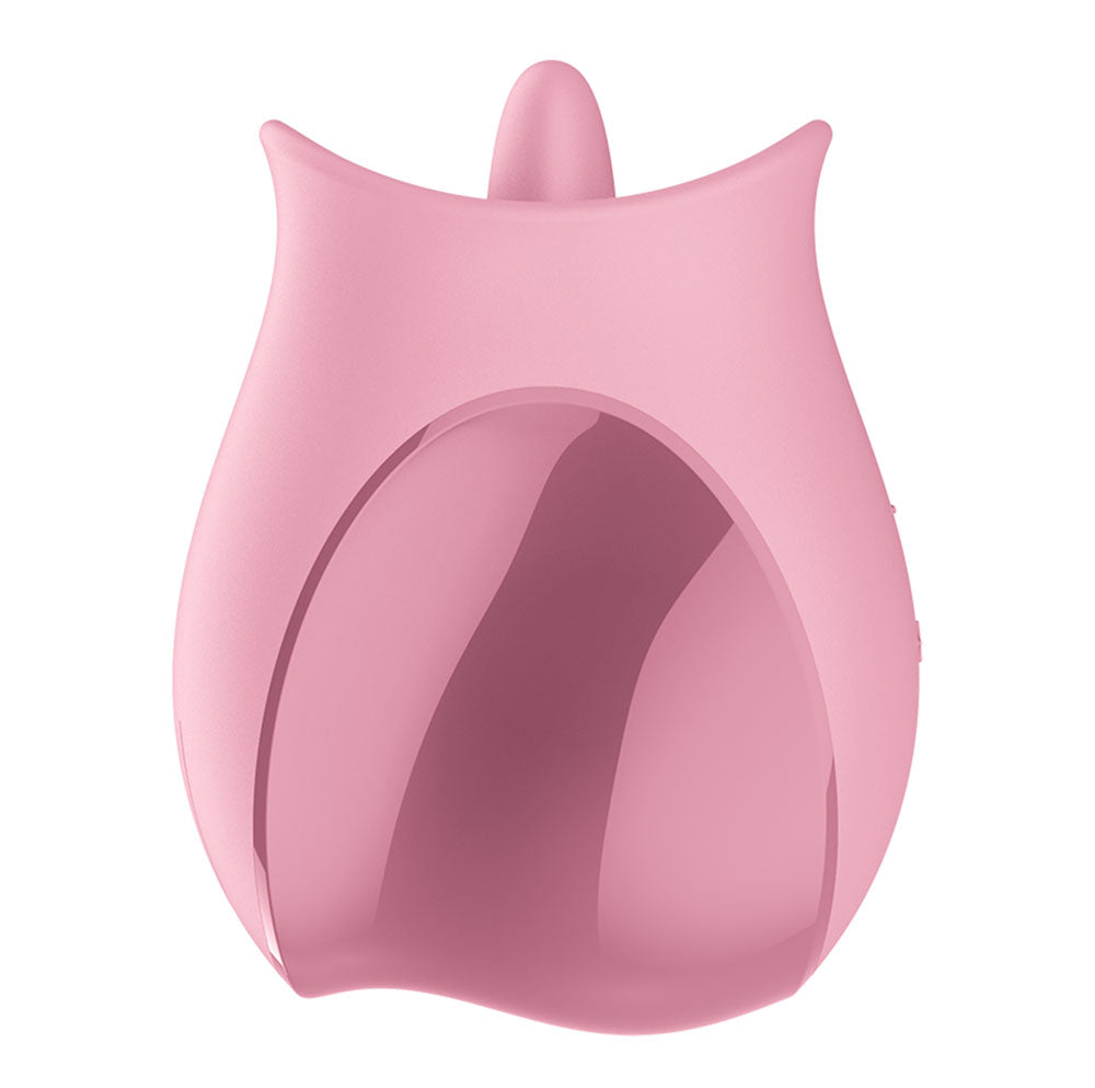 Satisfyer Tongue Lover (Pink) – Silicone Tongue Vibrator > Vibrators > Ladies > Clitoral Vibrators and Stimulators