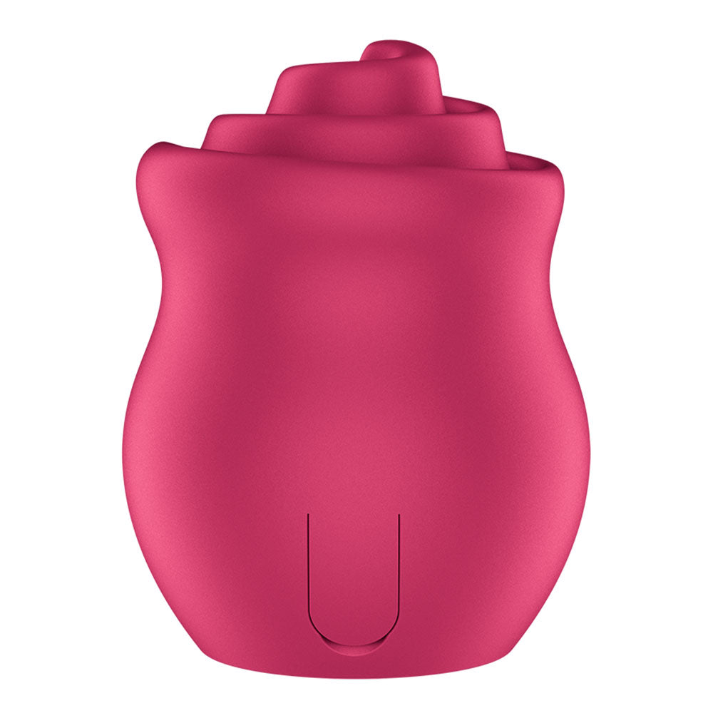 Satisfyer Tongue Twister – USB Rechargeable Stimulator Rose Stimulators
