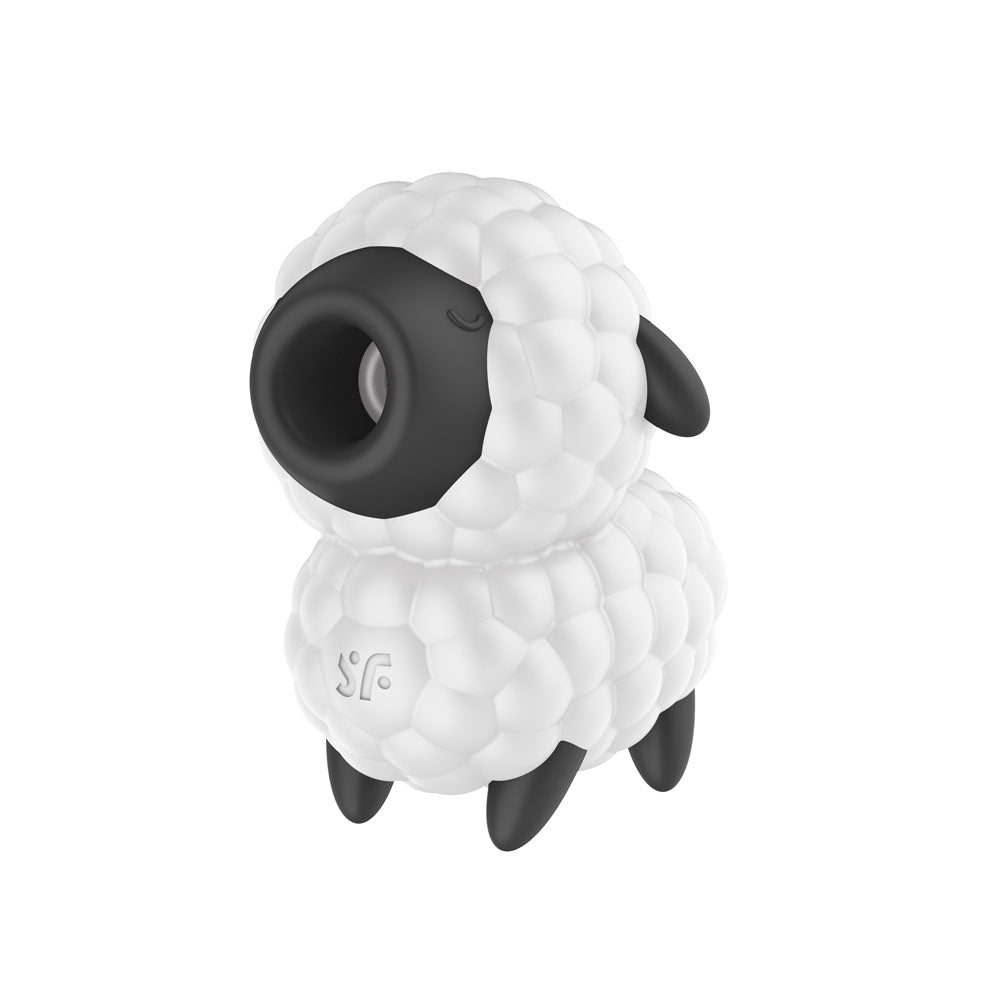 Satisfyer Dreamy Sheep Black USB Rechargeable Air Pulse Toy AIR PULSATION