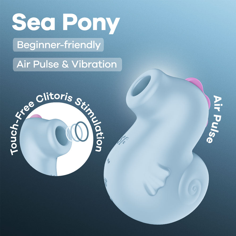Satisfyer Sea Pony Rechargeable Air Pulse Stimulator Secondary image