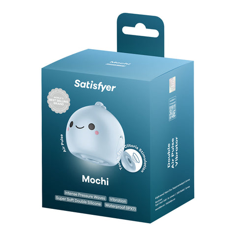 Satisfyer Mochi (Frost) – USB Rechargeable Air Pulse Stimulator AIR PULSATION-PREMIUM