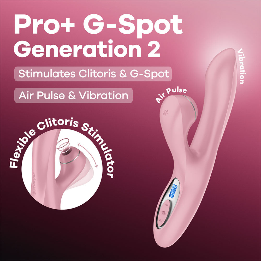 Satisfyer Pro G-Spot Generation 2 Rechargeable Rabbit Vibrator Secondary image