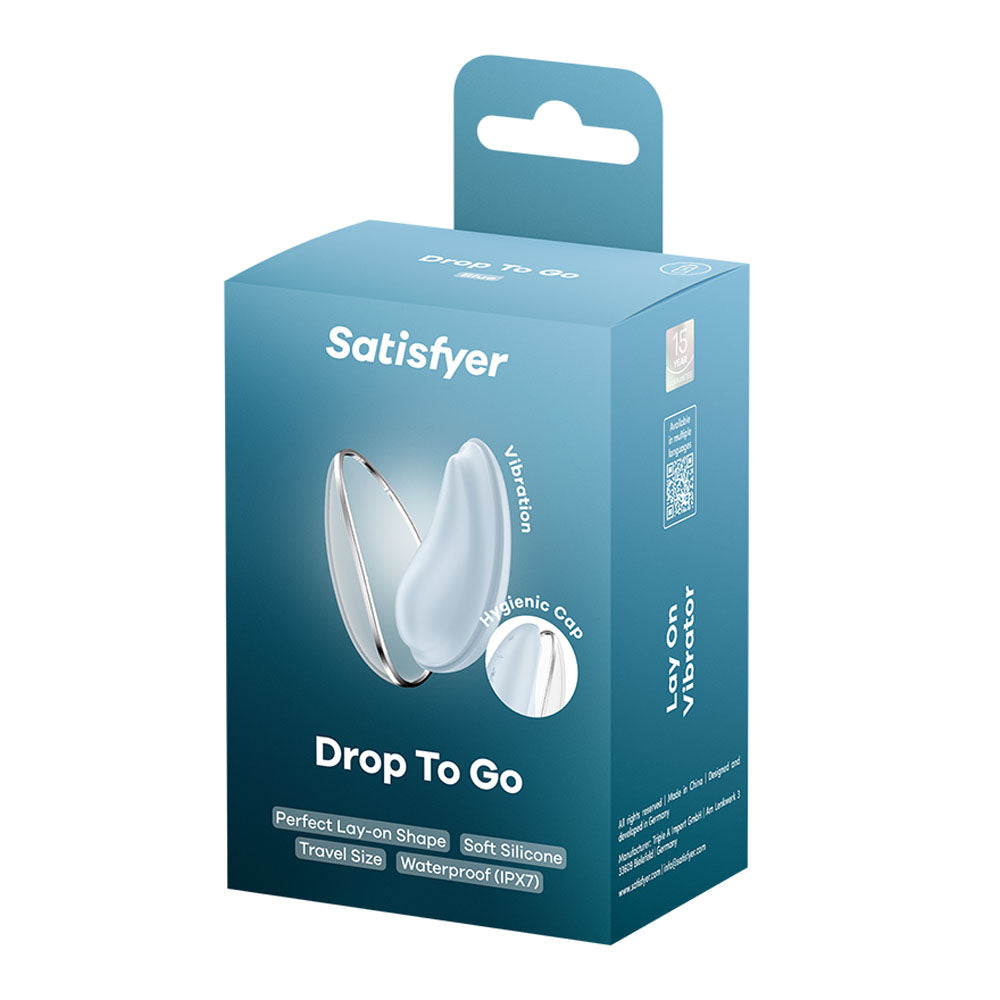 Satisfyer Drop To Go Clitoral Stimulator Blue
