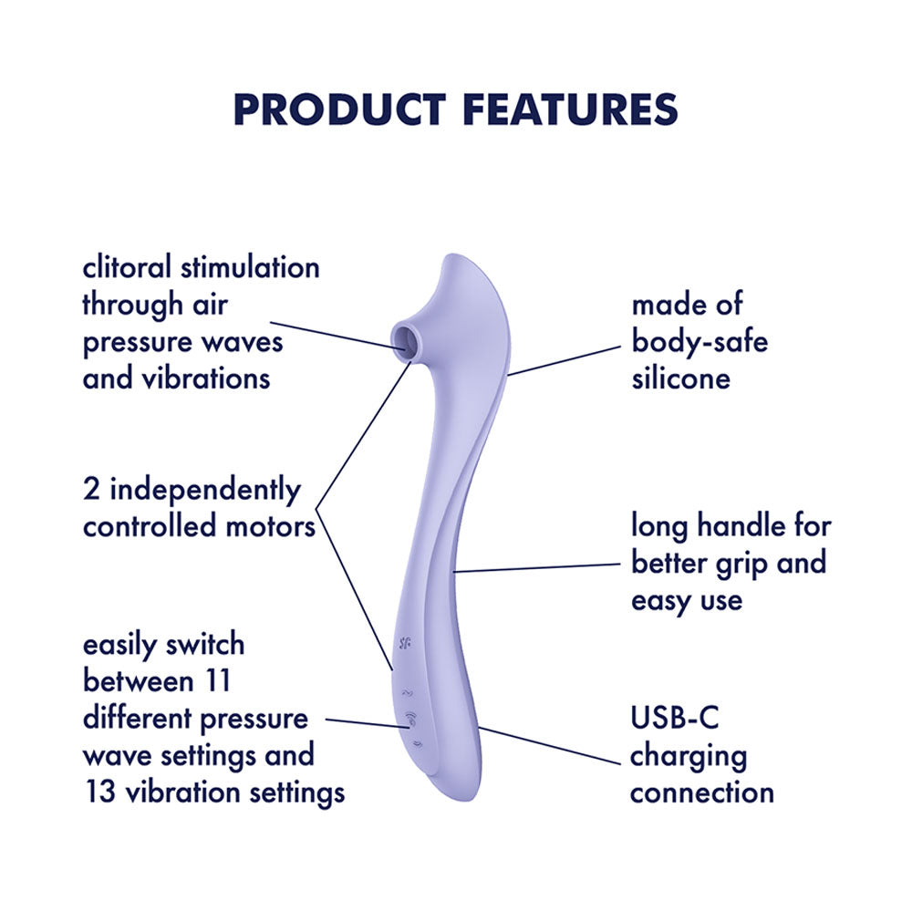 Satisfyer Easy Lover - Rechargeable Air Pulse Clitoral Stimulator Secondary image