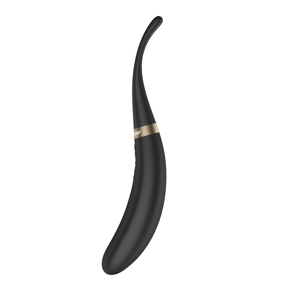 Satisfyer Tip Tease Rotating Tip Vibrator Black