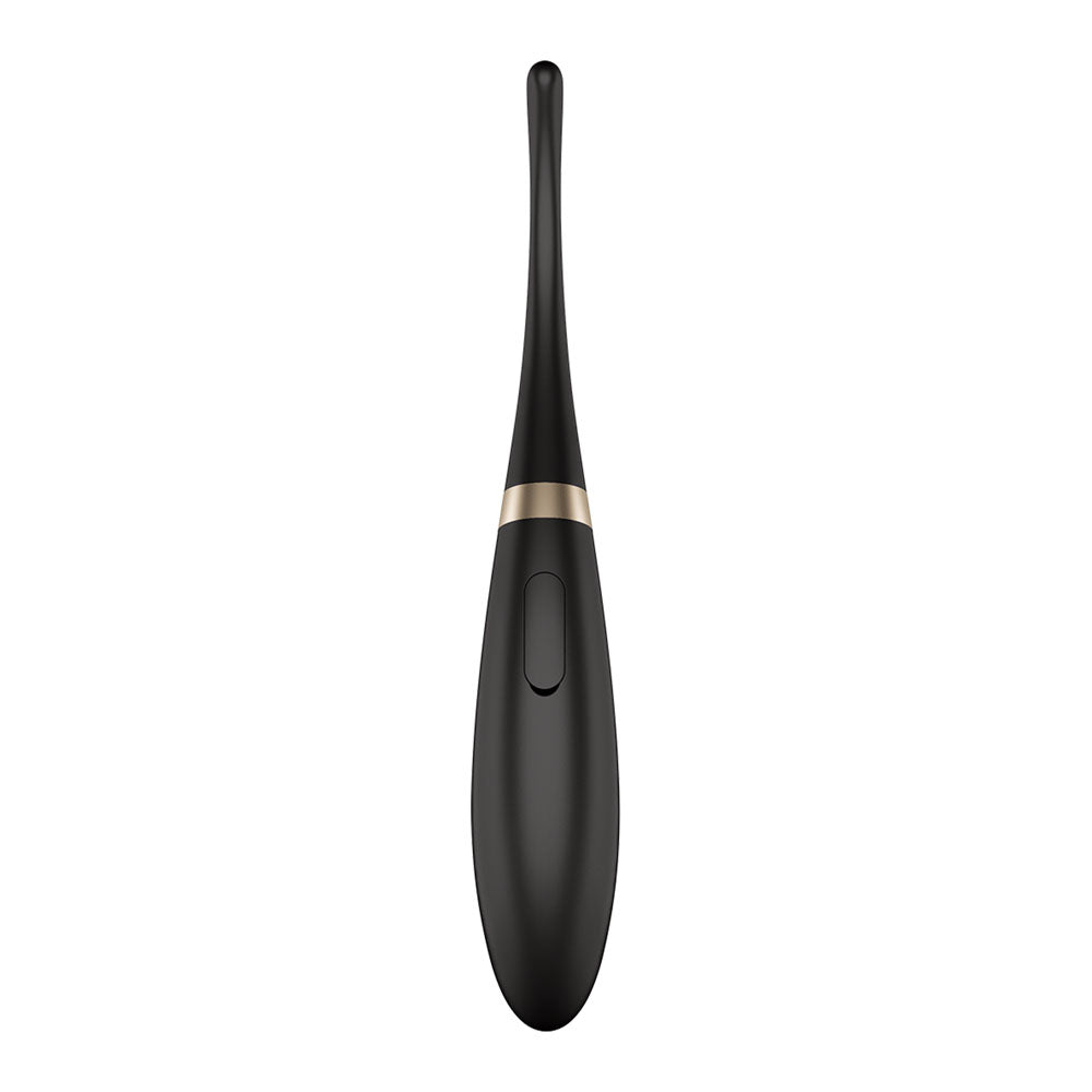 Satisfyer Tip Tease Rotating Tip Vibrator Black