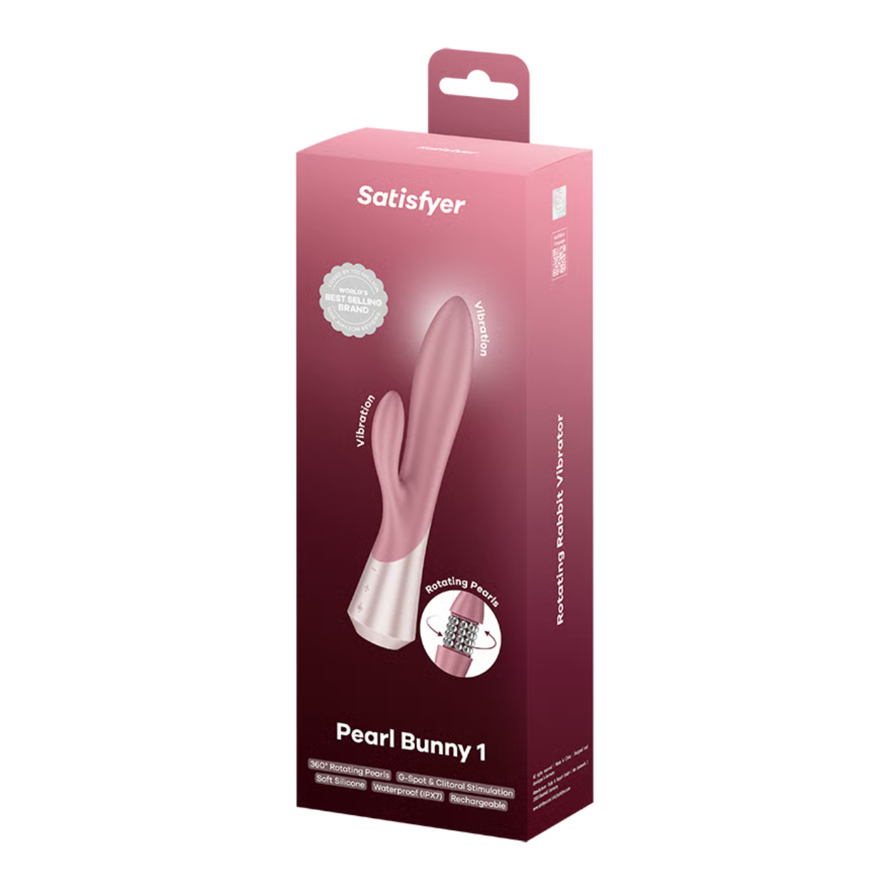 Satisfyer Pearl Bunny (Terracotta) – Rabbit Vibrator Default Title > Vibrators > Ladies > Rabbit