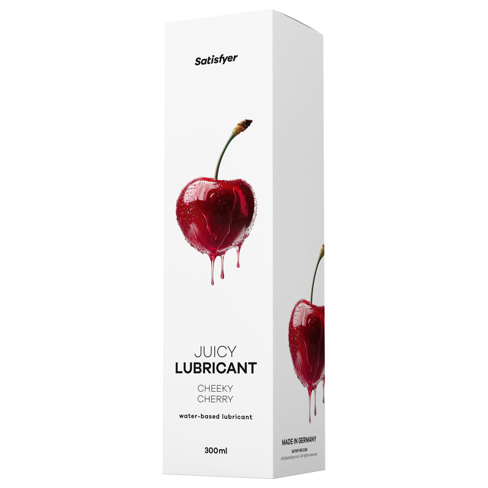 Satisfyer Juicy Lubricant (Cheeky Cherry) – Water-Based Lubricant 300ml Secondary image