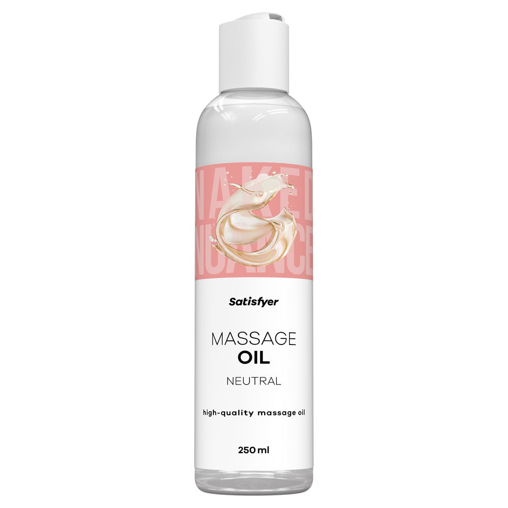 Satisfyer Massage Oil (Neutral, 250ml) – Massage Oil > Essentials > Massage Oil