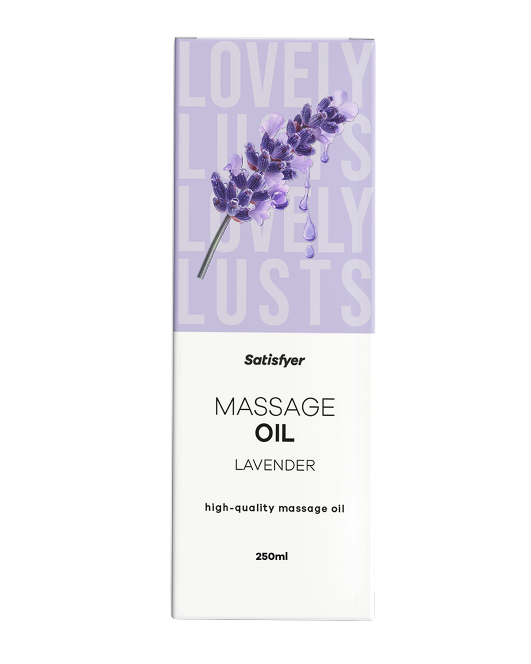 Satisfyer Massage Oil (Lavender) – 250ml Massage Oil > Essentials > Massage Oil