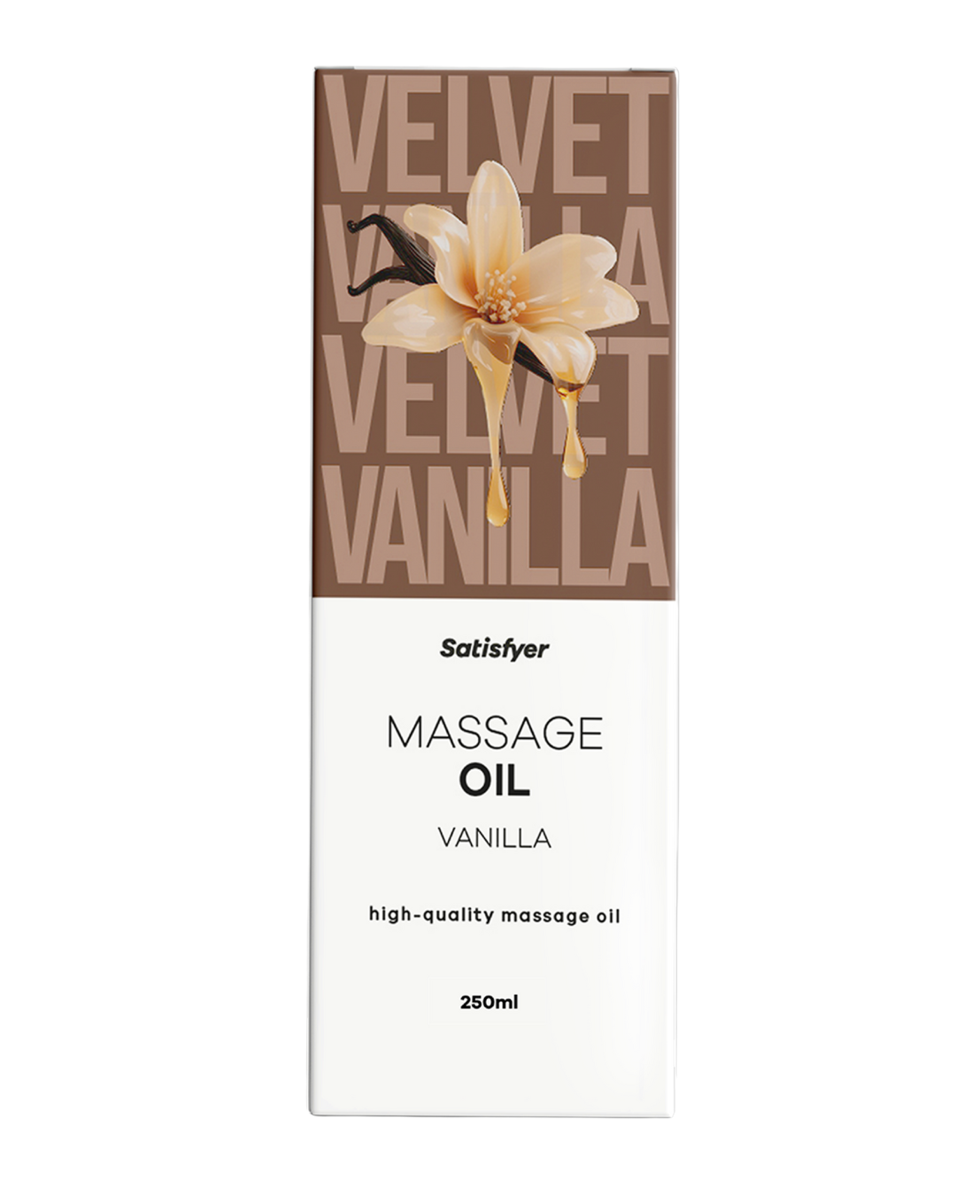 Satisfyer Massage Oil (Vanilla) – Nourishing 250ml Massage Oil Default Title > Essentials > Massage Oil