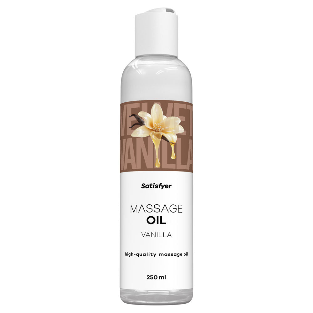 Satisfyer Massage Oil (Vanilla) – Nourishing 250ml Massage Oil > Essentials > Massage Oil