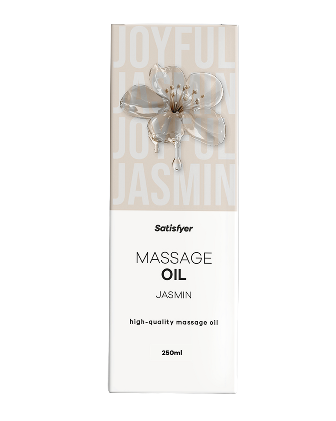 Satisfyer Jasmine Massage Oil (250ml) – Premium Massage Oil Default Title > Essentials > Massage Oil